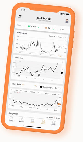 Level Worthanden mobile app displayed on a handheld device